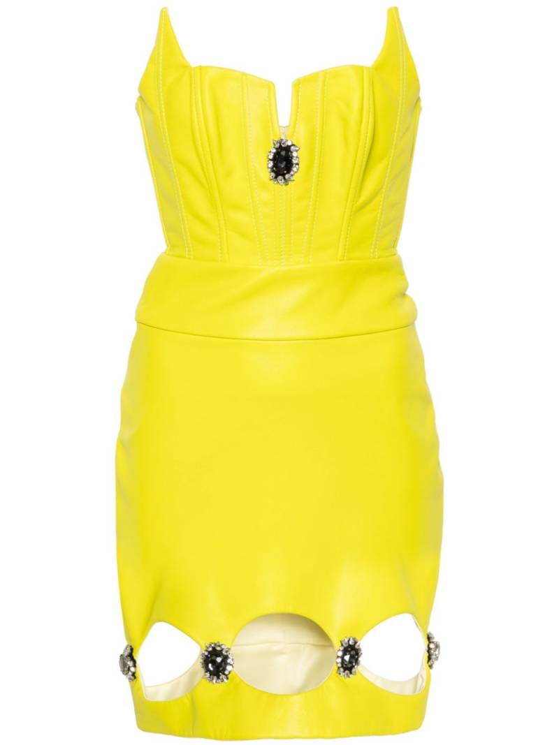 MITILIANE COUTURE Kyla mini dress - Yellow von MITILIANE COUTURE