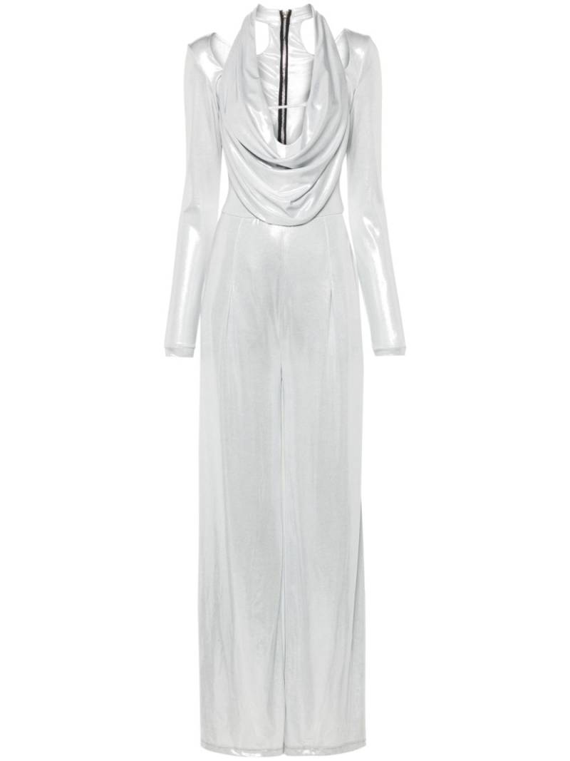 MITILIANE COUTURE iridescent jumpsuit - Grey von MITILIANE COUTURE