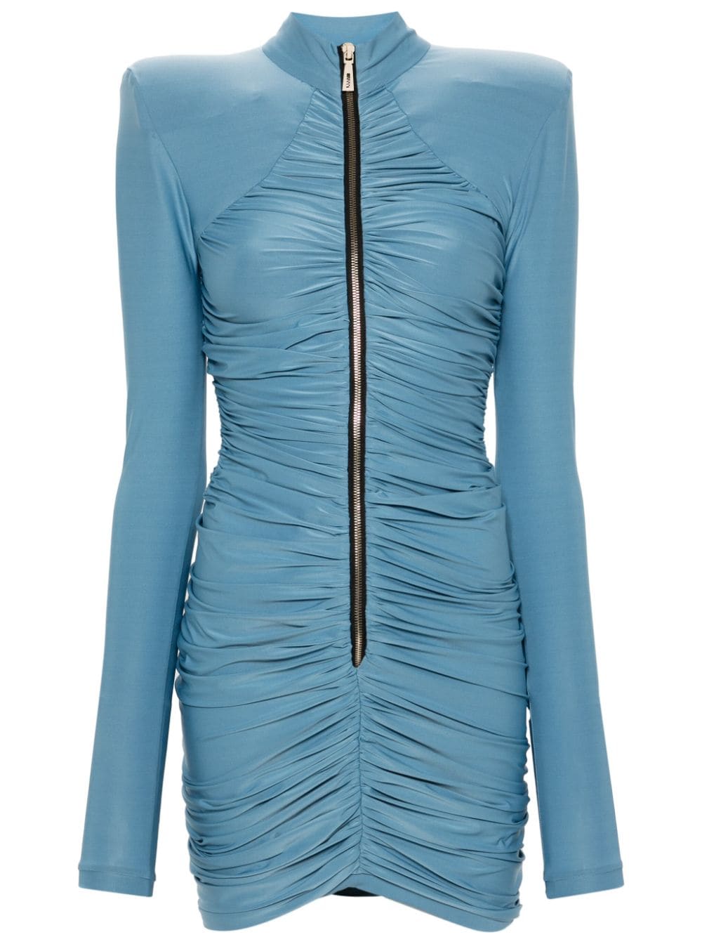 MITILIANE COUTURE long-sleeves mini dress - Blue von MITILIANE COUTURE