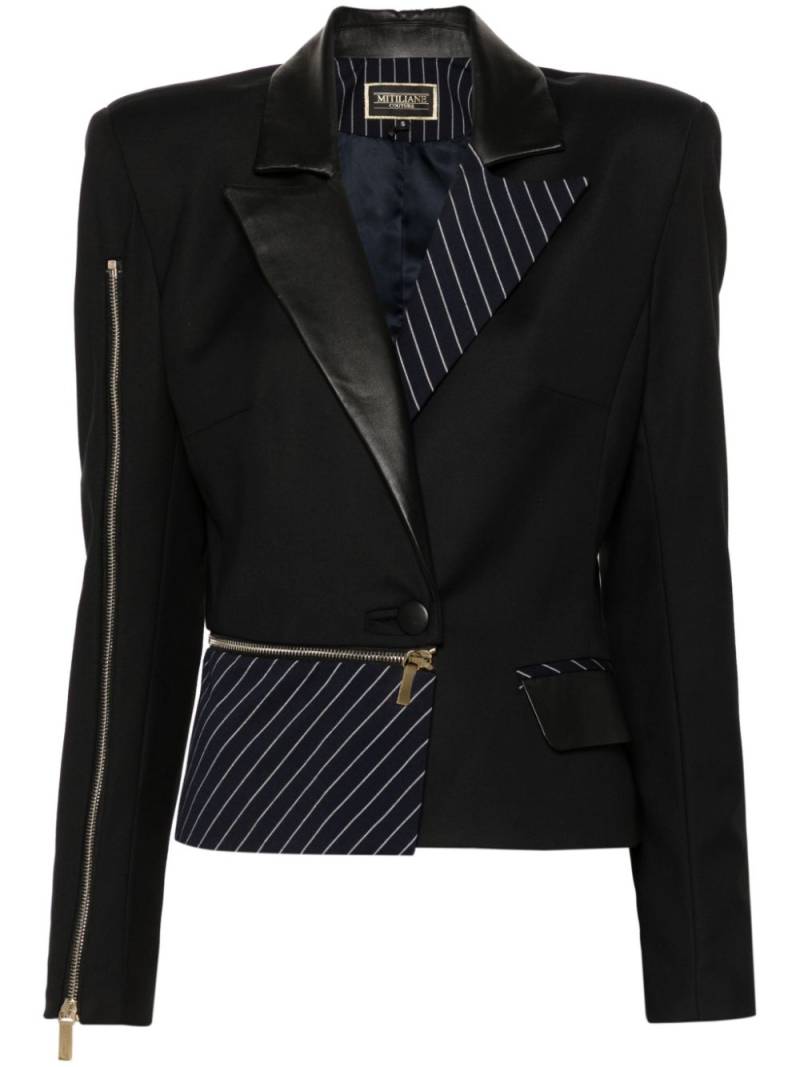 MITILIANE COUTURE panelled blazer - Black von MITILIANE COUTURE