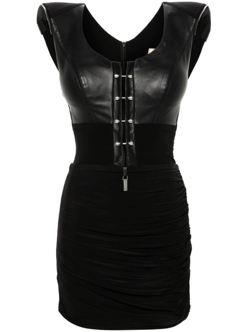 MITILIANE COUTURE piercings mini dress - Black von MITILIANE COUTURE