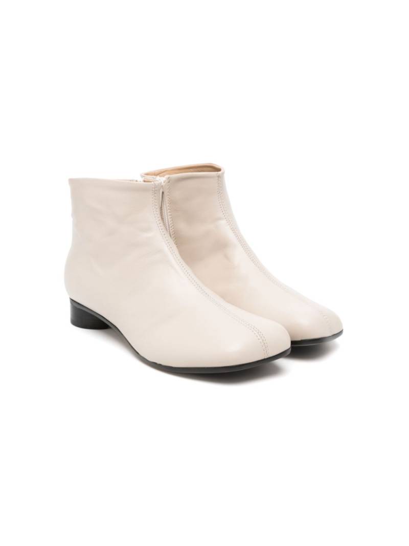 MM6 Maison Margiela Kids Anatomic ankle boots - Neutrals von MM6 Maison Margiela Kids