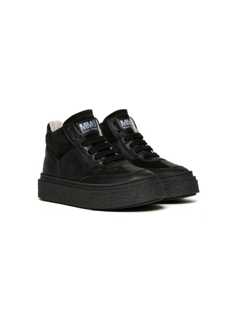 MM6 Maison Margiela Kids MT78113 sneakers - Black von MM6 Maison Margiela Kids