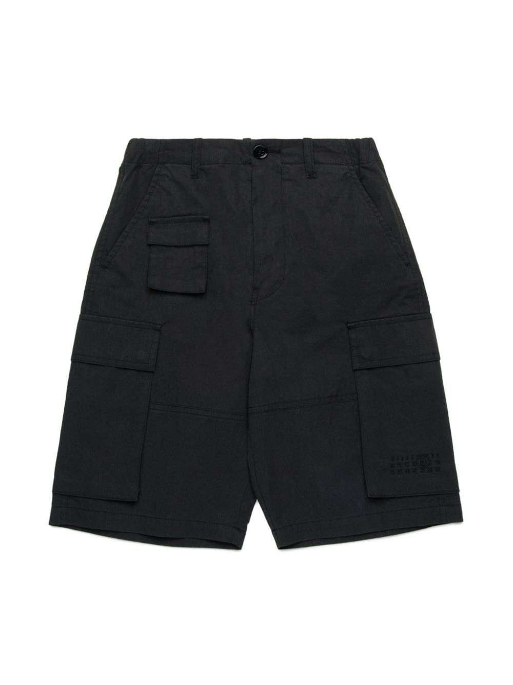 MM6 Maison Margiela Kids cargo shorts - Black von MM6 Maison Margiela Kids