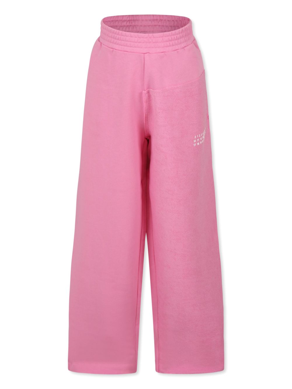 MM6 Maison Margiela Kids printed track pants - Pink von MM6 Maison Margiela Kids