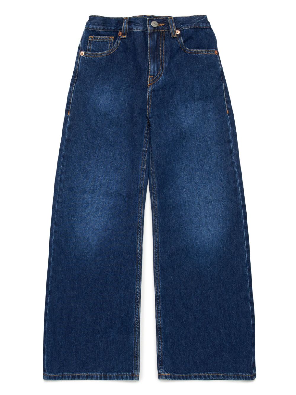 MM6 Maison Margiela Kids wide-leg jeans - Blue von MM6 Maison Margiela Kids