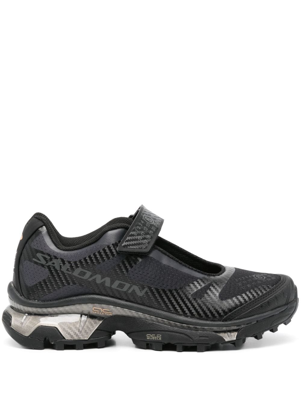 MM6 Maison Margiela X Salomon touch-strap sneakers - Black von MM6 Maison Margiela X Salomon