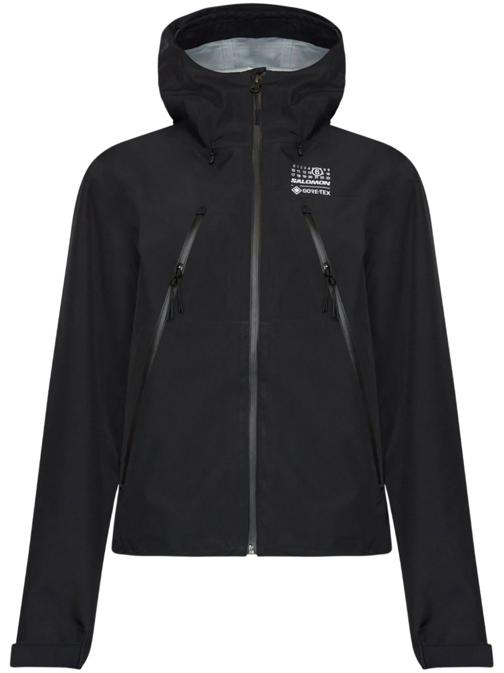 MM6 Maison Margiela X Salomon x Salomon GORE-TEX hooded windbreaker - Black von MM6 Maison Margiela X Salomon