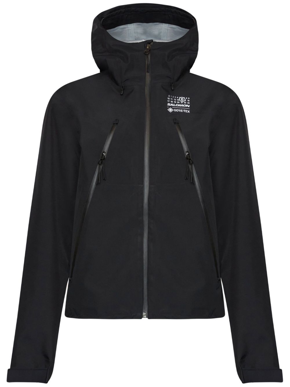 MM6 Maison Margiela X Salomon x Salomon GORE-TEX hooded windbreaker - Black von MM6 Maison Margiela X Salomon