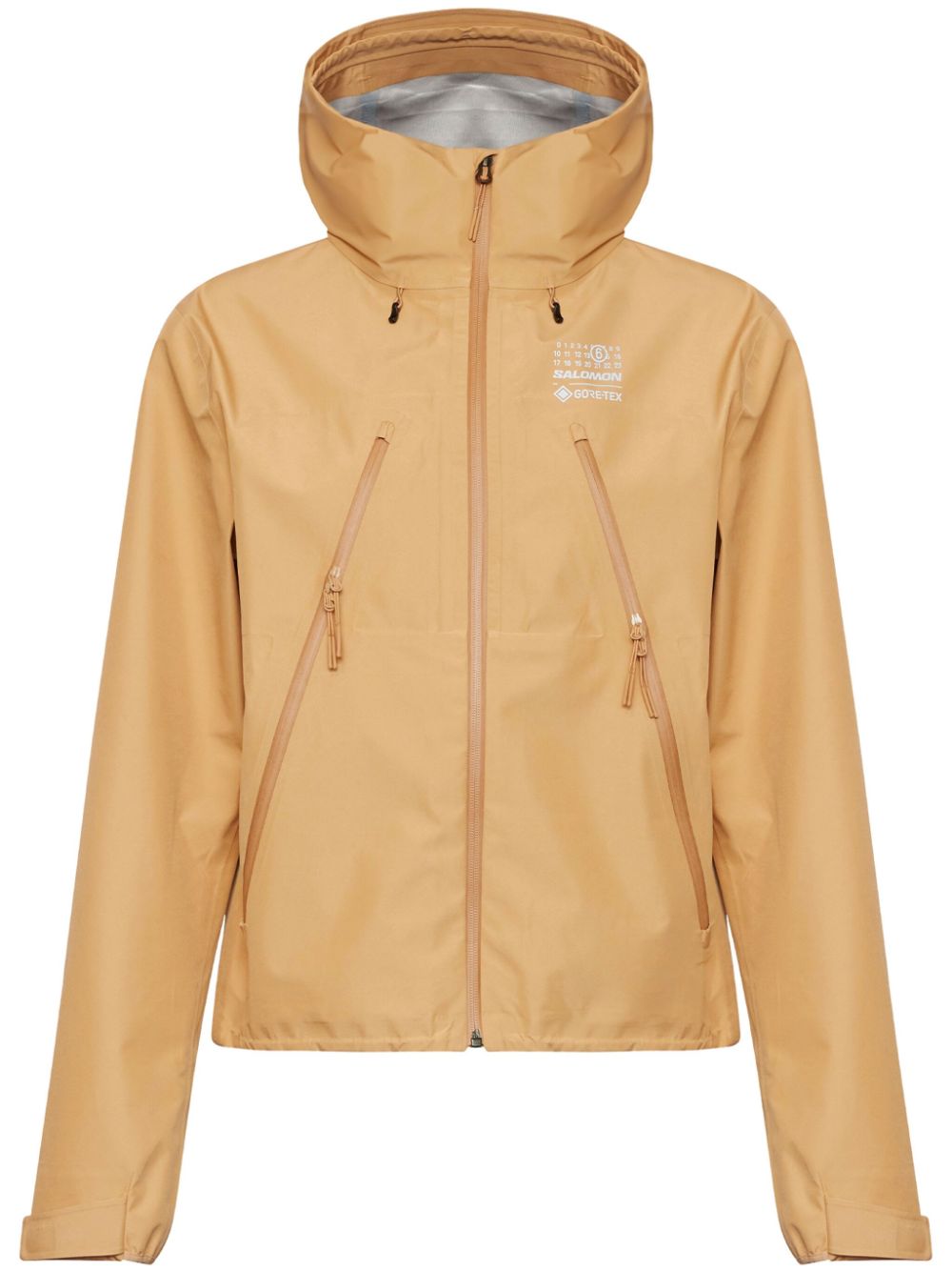 MM6 Maison Margiela X Salomon x Salomon GORE-TEX hooded windbreaker - Orange von MM6 Maison Margiela X Salomon