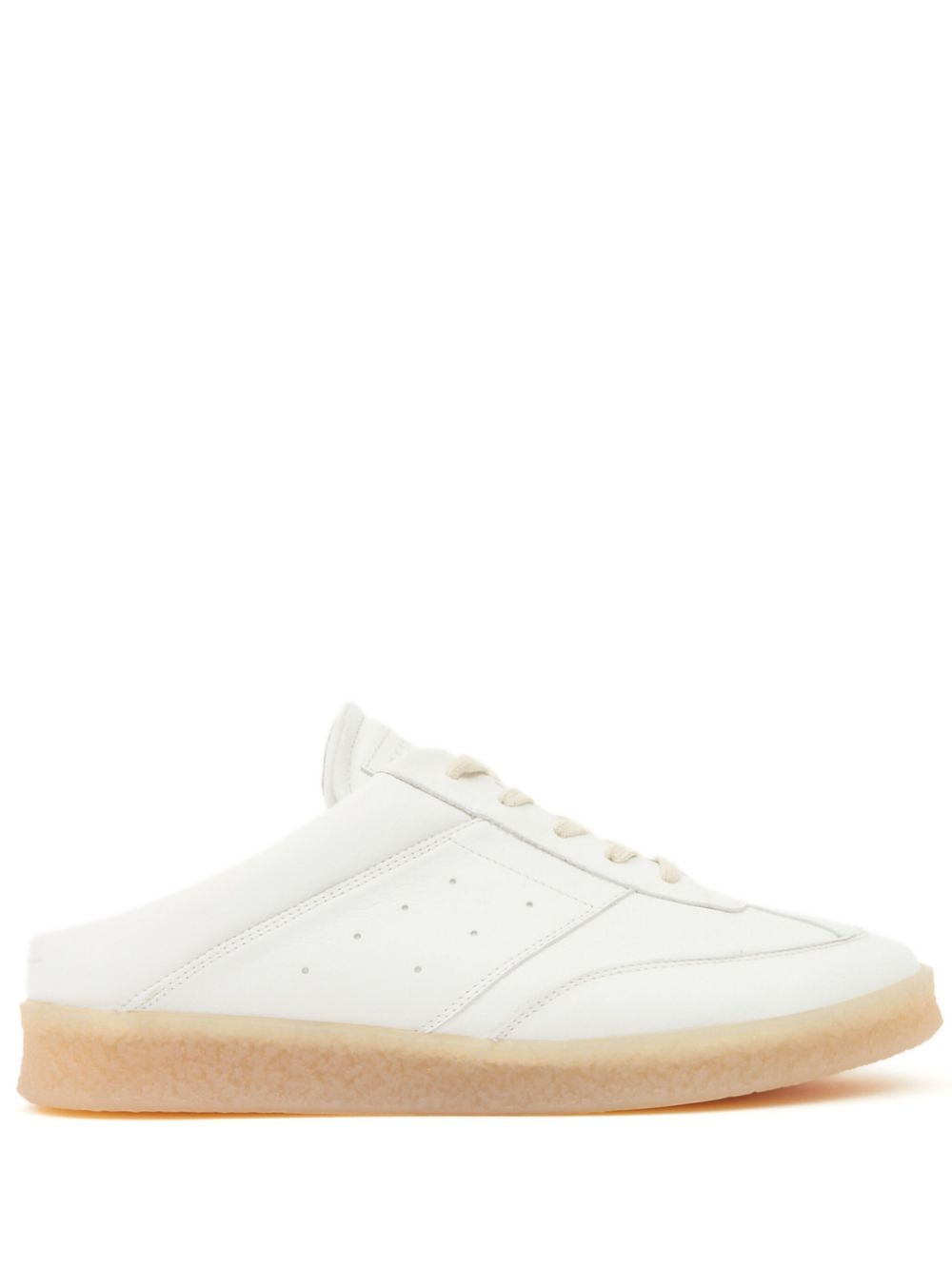 MM6 Maison Margiela 6 Court slip-on sneakers - White von MM6 Maison Margiela