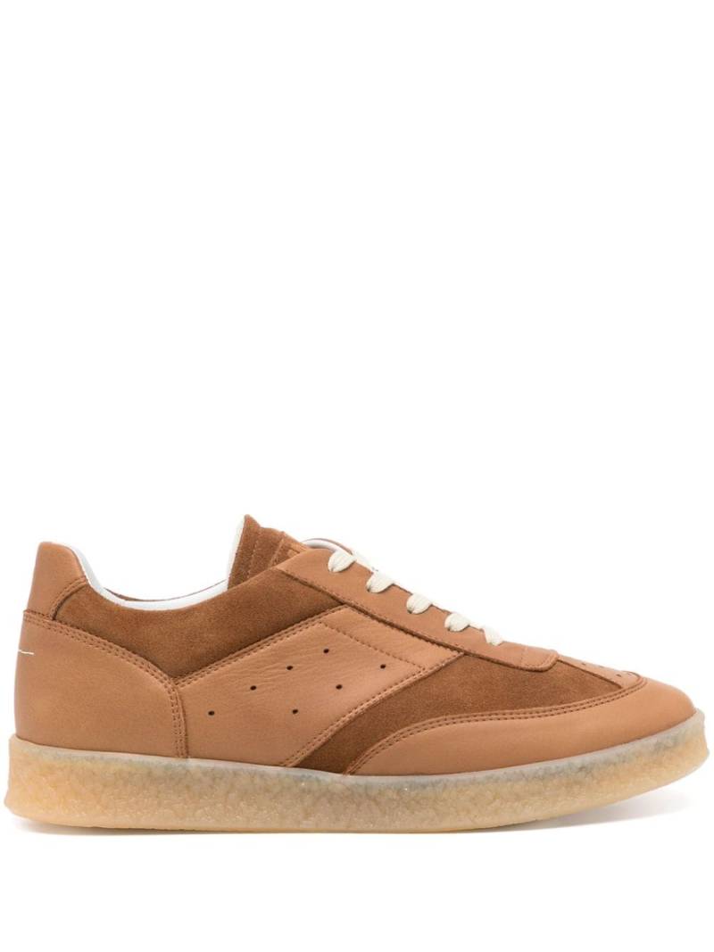 MM6 Maison Margiela 6 Court sneakers - Brown von MM6 Maison Margiela