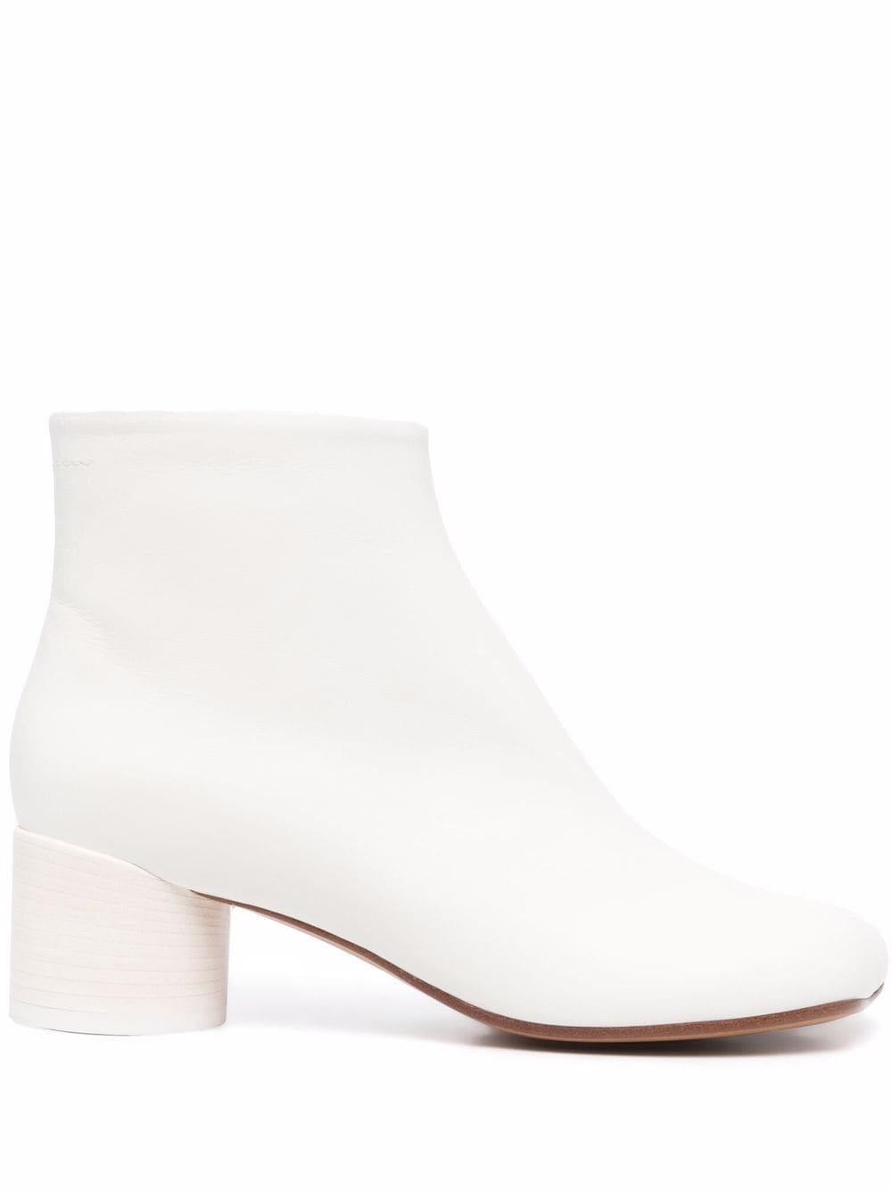 MM6 Maison Margiela Anatomic 45mm ankle boots - White von MM6 Maison Margiela