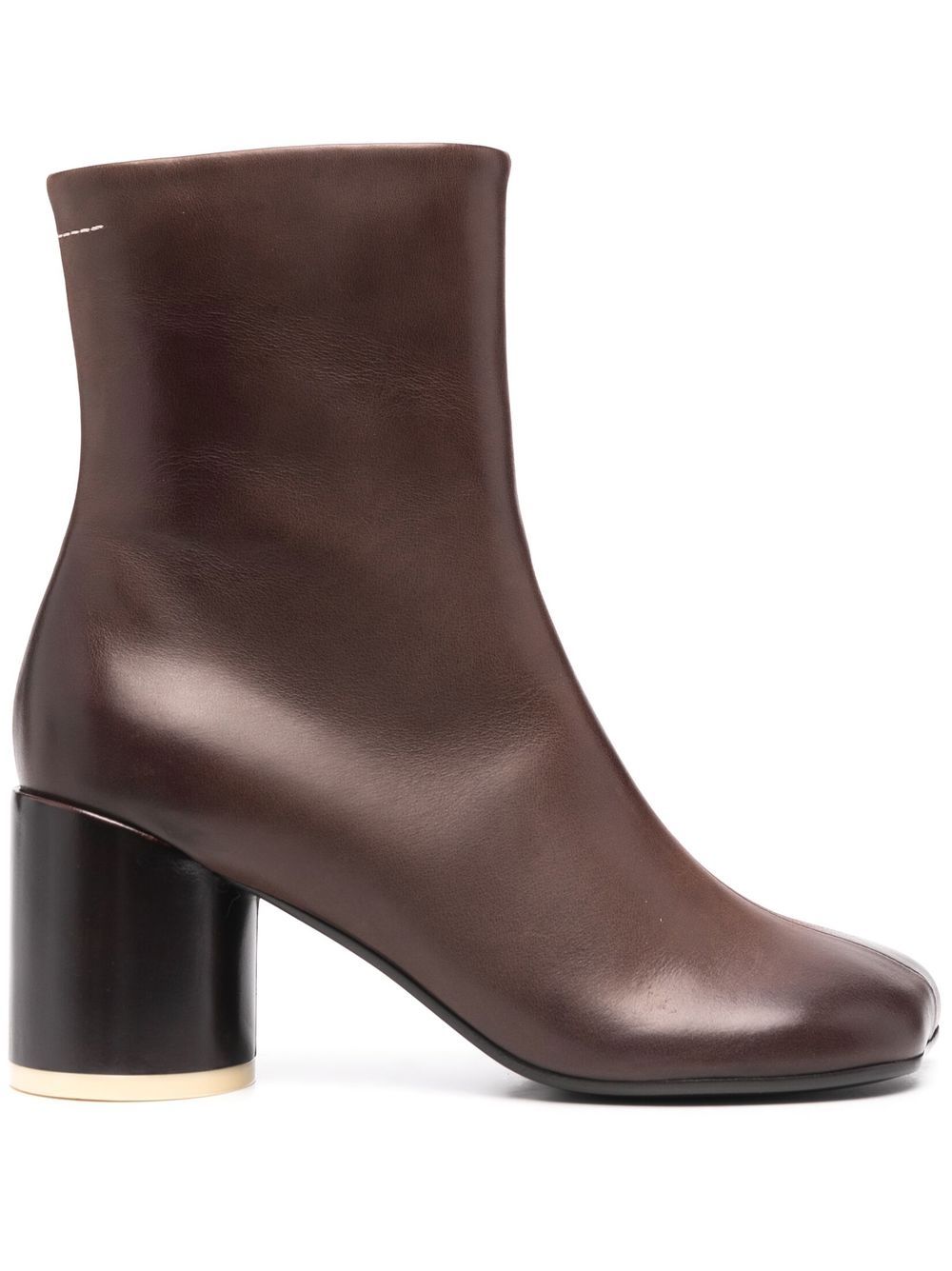 MM6 Maison Margiela Anatomic 70mm ankle boots - Brown von MM6 Maison Margiela