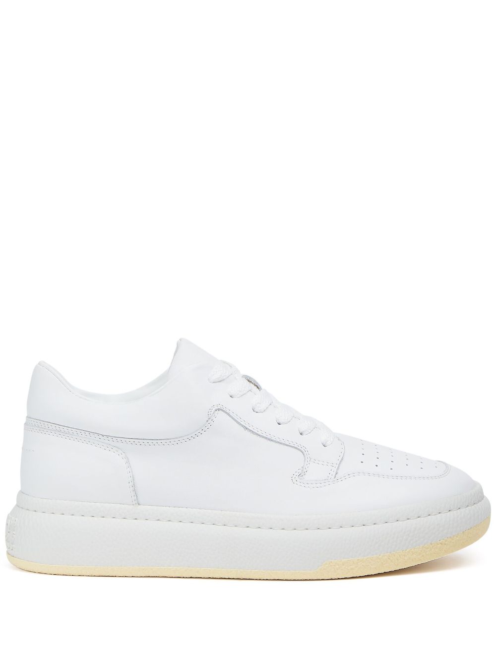 MM6 Maison Margiela Basketball low-top sneakers - White von MM6 Maison Margiela