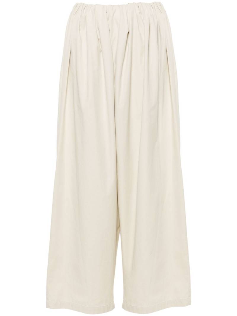 MM6 Maison Margiela Chalk trousers - Neutrals von MM6 Maison Margiela