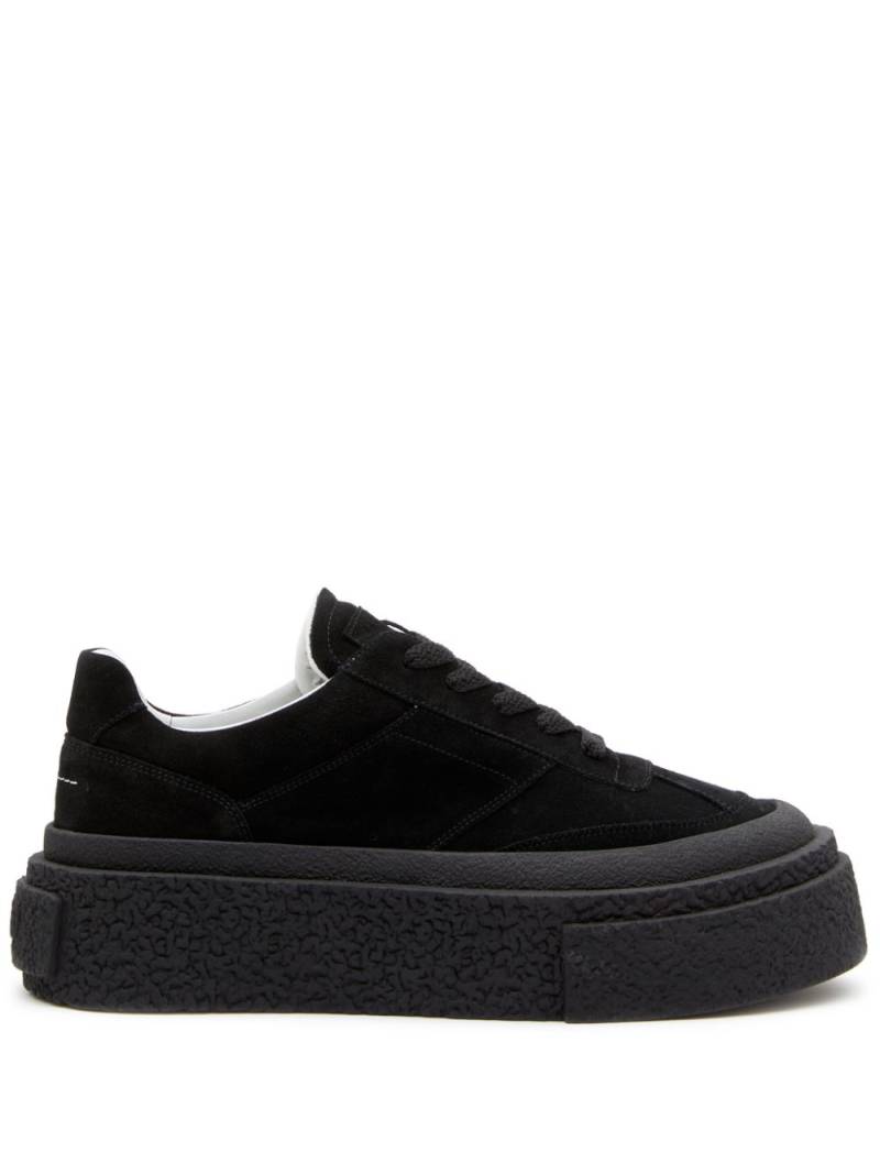 MM6 Maison Margiela Gambetta low-top sneakers - Black von MM6 Maison Margiela