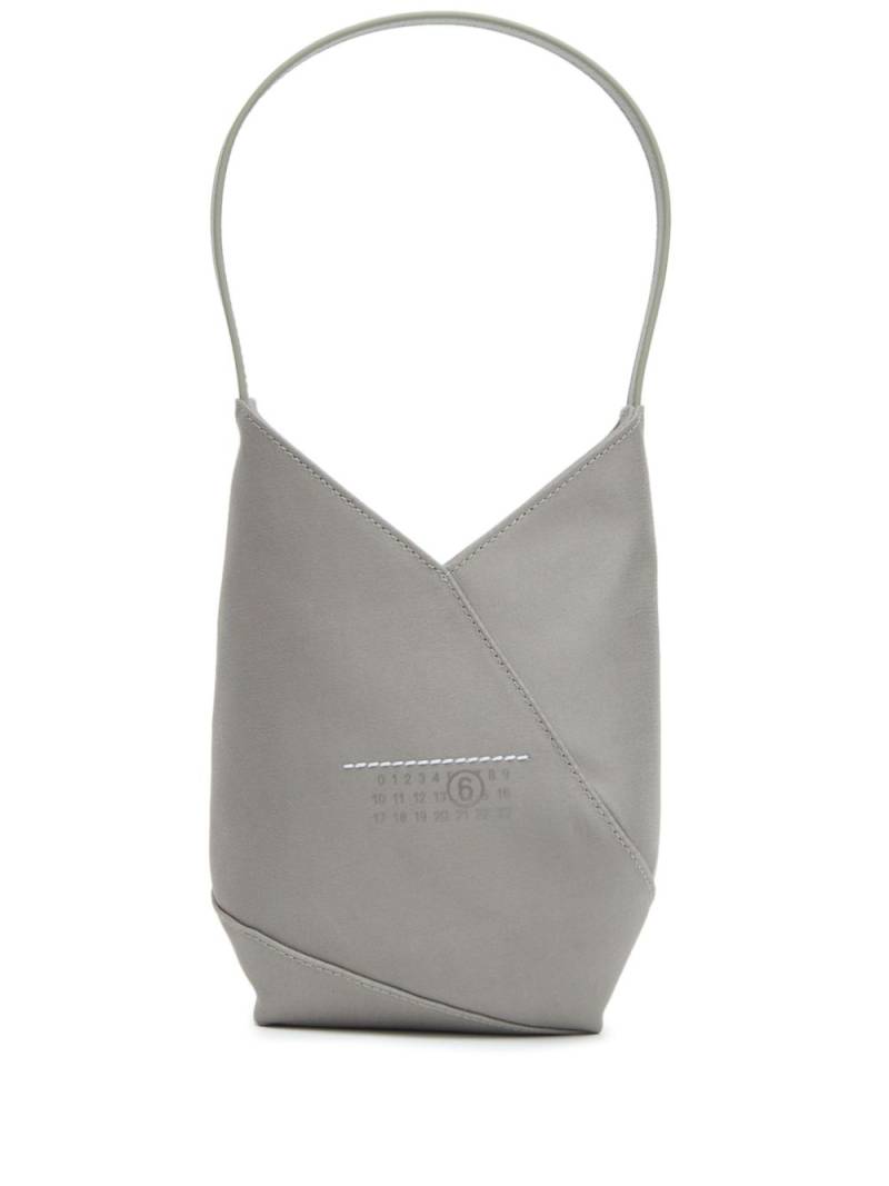 MM6 Maison Margiela Japanese Satin tote bag - Grey von MM6 Maison Margiela