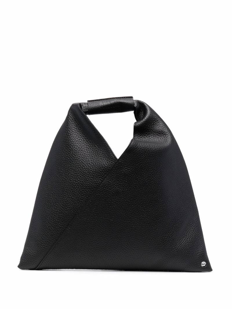 MM6 Maison Margiela Japanese leather tote bag - Black von MM6 Maison Margiela