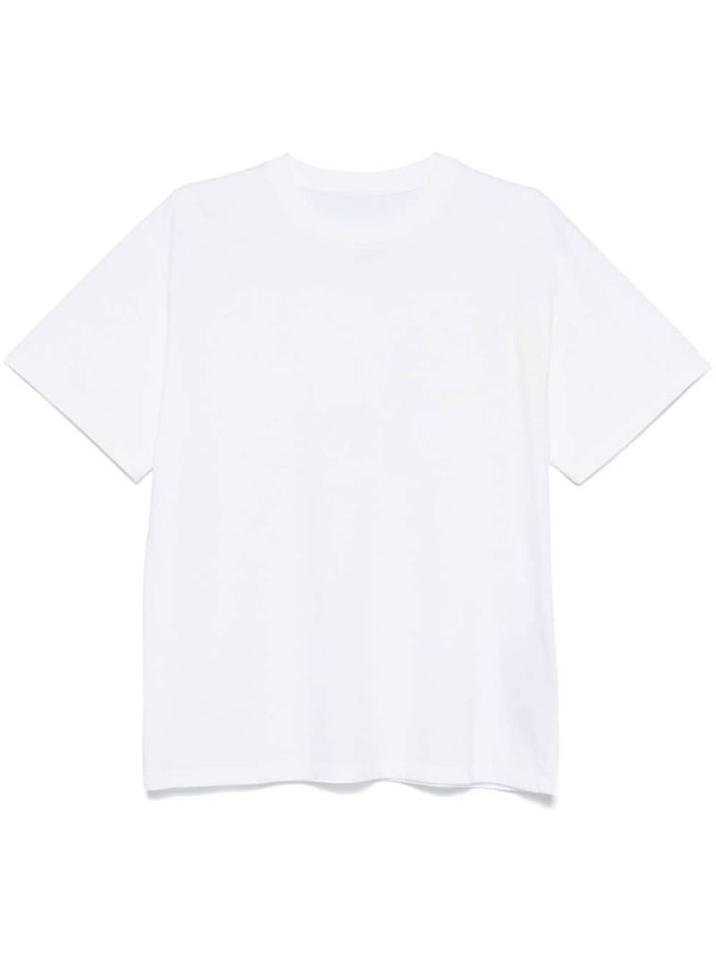 MM6 Maison Margiela Numeric Handwritten T-shirt - White von MM6 Maison Margiela