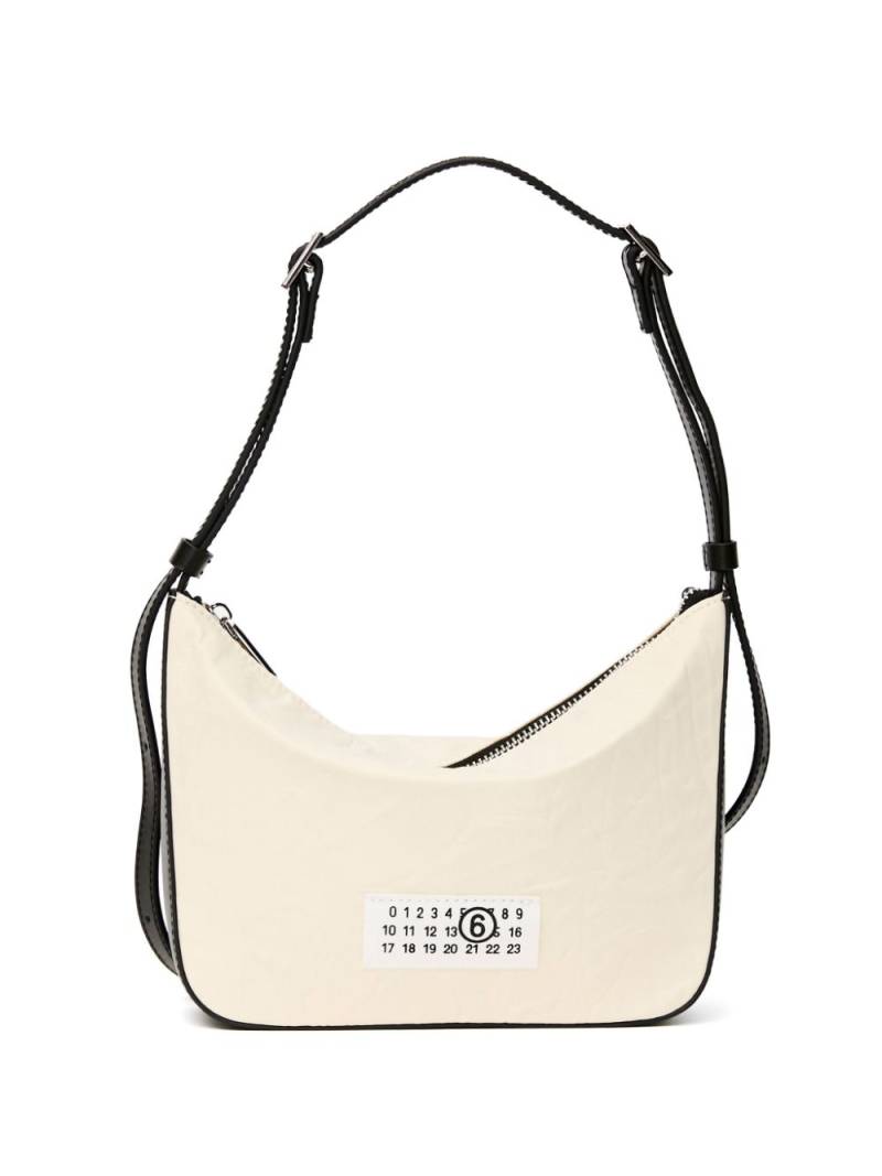 MM6 Maison Margiela Numeric shoulder bag - Neutrals von MM6 Maison Margiela