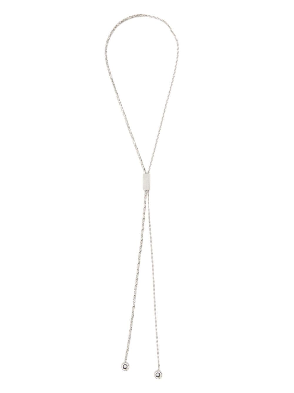 MM6 Maison Margiela chain-link necklace - Silver von MM6 Maison Margiela