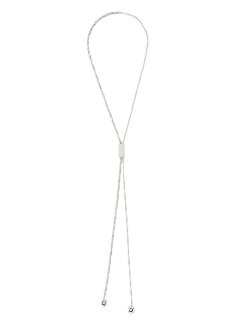 MM6 Maison Margiela chain-link necklace - Silver von MM6 Maison Margiela