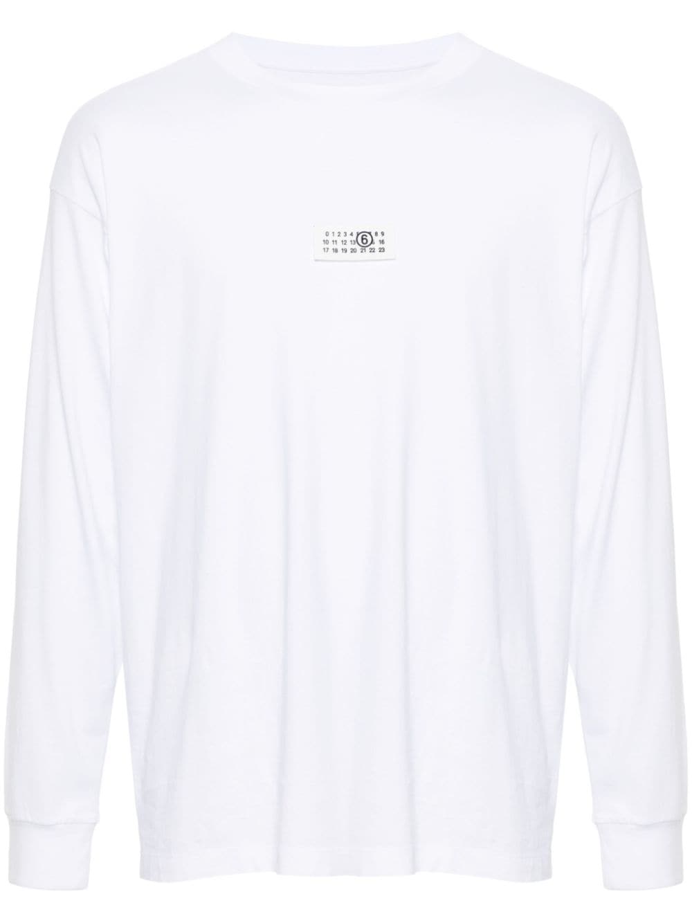 MM6 Maison Margiela cotton T-shirt - White von MM6 Maison Margiela