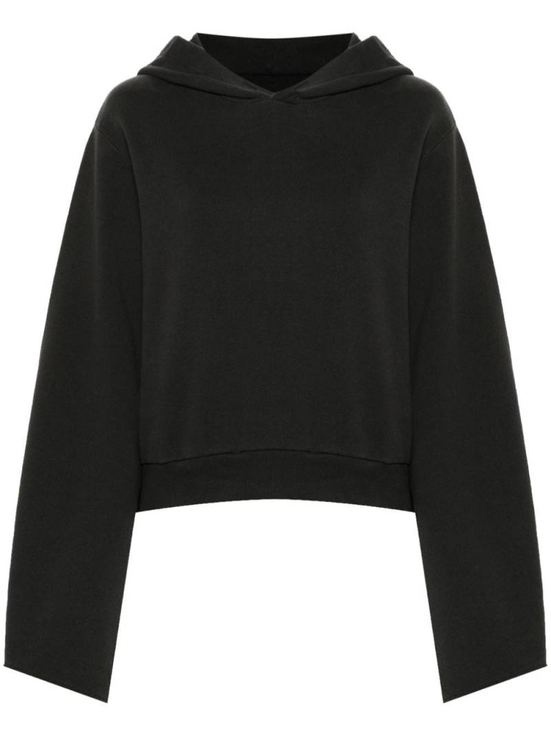 MM6 Maison Margiela cotton hoodie - Black von MM6 Maison Margiela