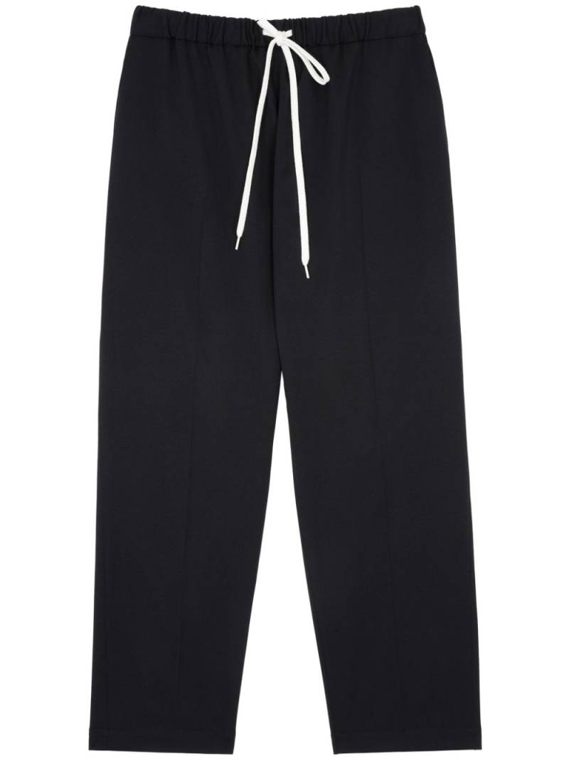 MM6 Maison Margiela drawstring-waist tailored trousers - Black von MM6 Maison Margiela