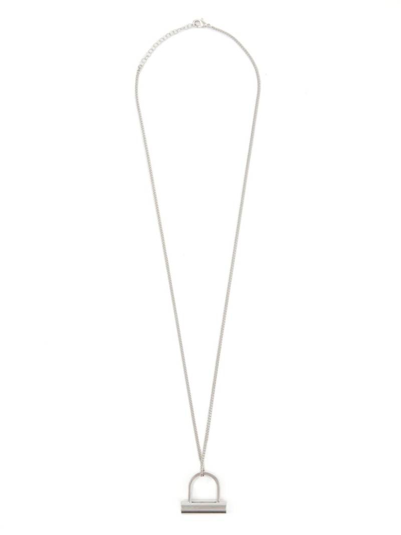 MM6 Maison Margiela found object harware necklace - Silver von MM6 Maison Margiela