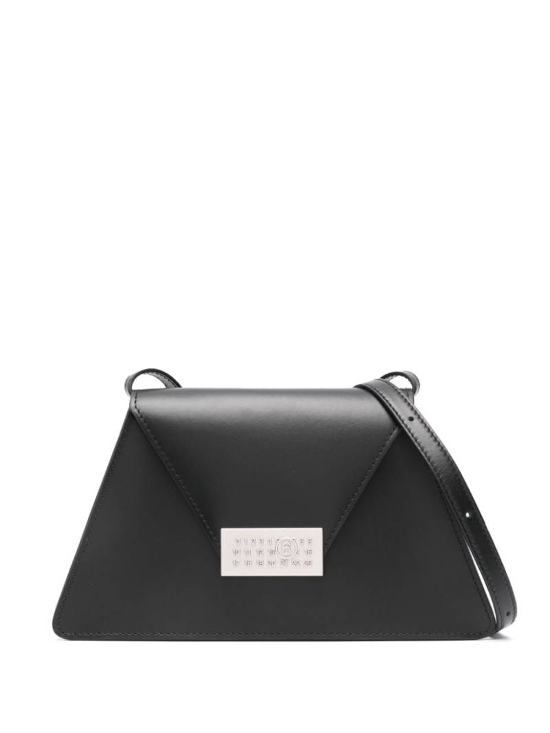 MM6 Maison Margiela medium Numeric cross body bag - Black von MM6 Maison Margiela