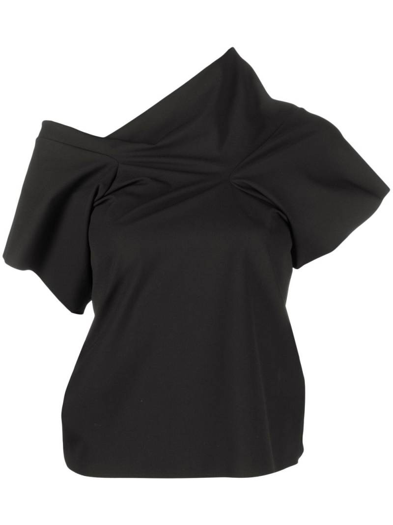 MM6 Maison Margiela off-shoulder T-shirt - Black von MM6 Maison Margiela