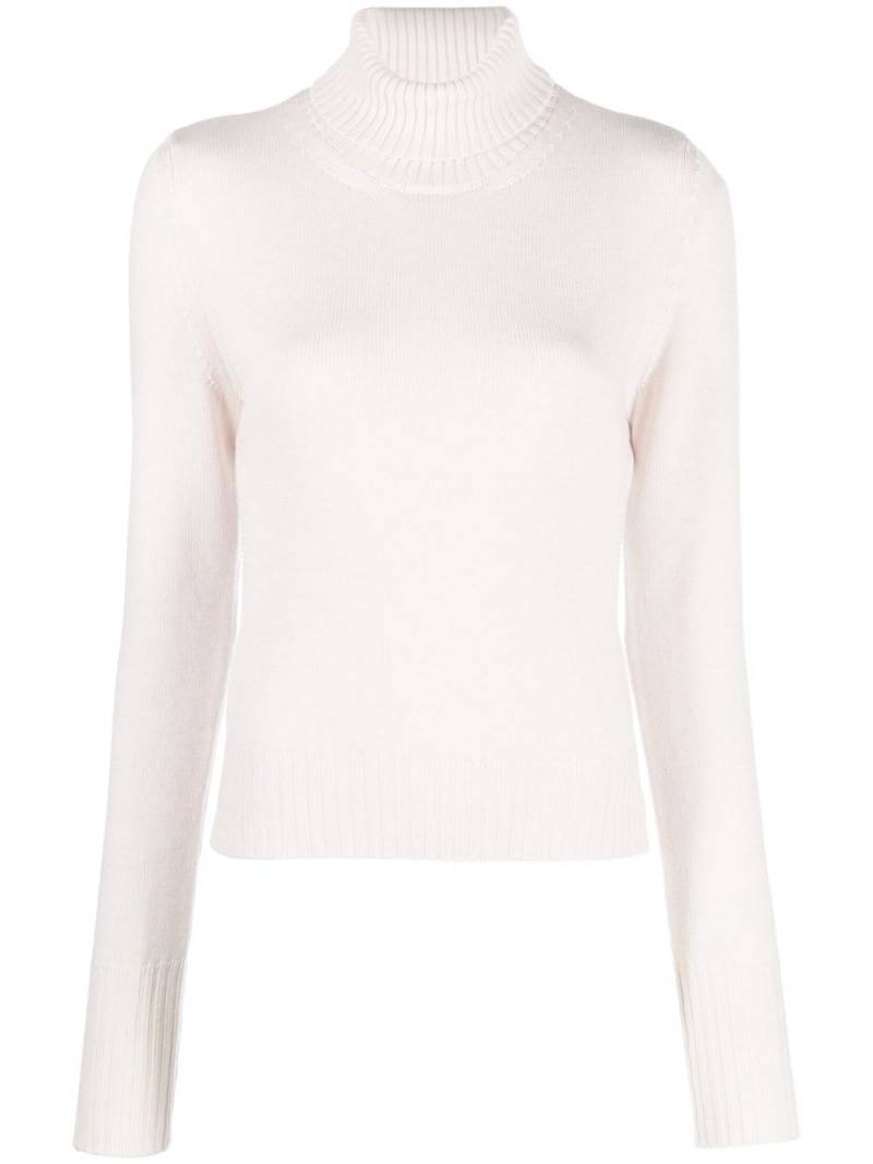 MM6 Maison Margiela open-back roll-neck top - Neutrals von MM6 Maison Margiela