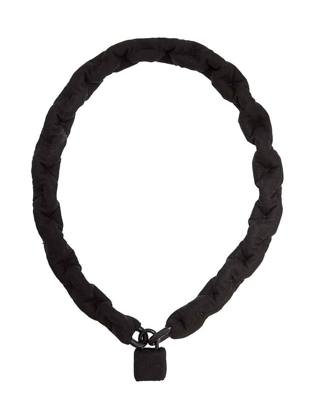 MM6 Maison Margiela padlock necklace - Black von MM6 Maison Margiela