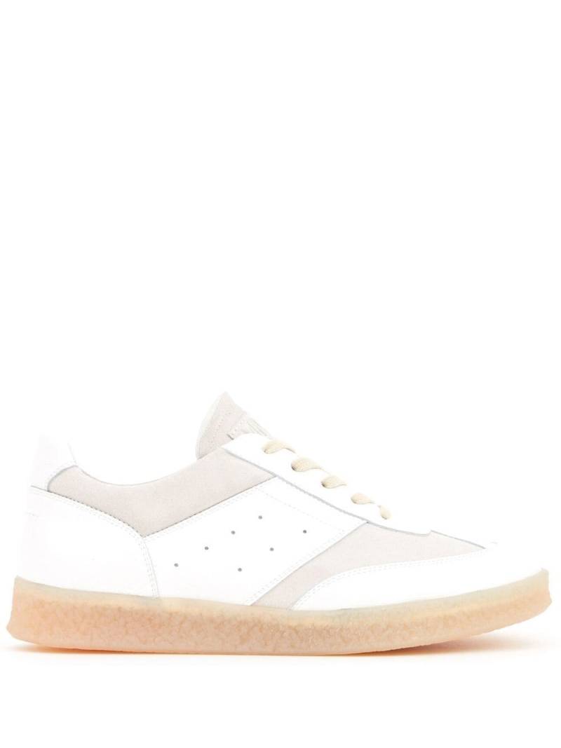 MM6 Maison Margiela 6 Court low-top sneakers - White von MM6 Maison Margiela