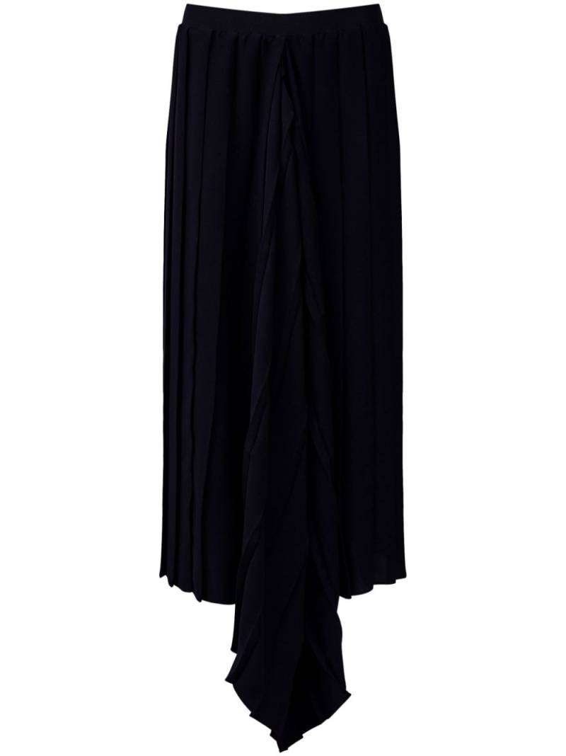 MM6 Maison Margiela pleated midi skirt - Black von MM6 Maison Margiela