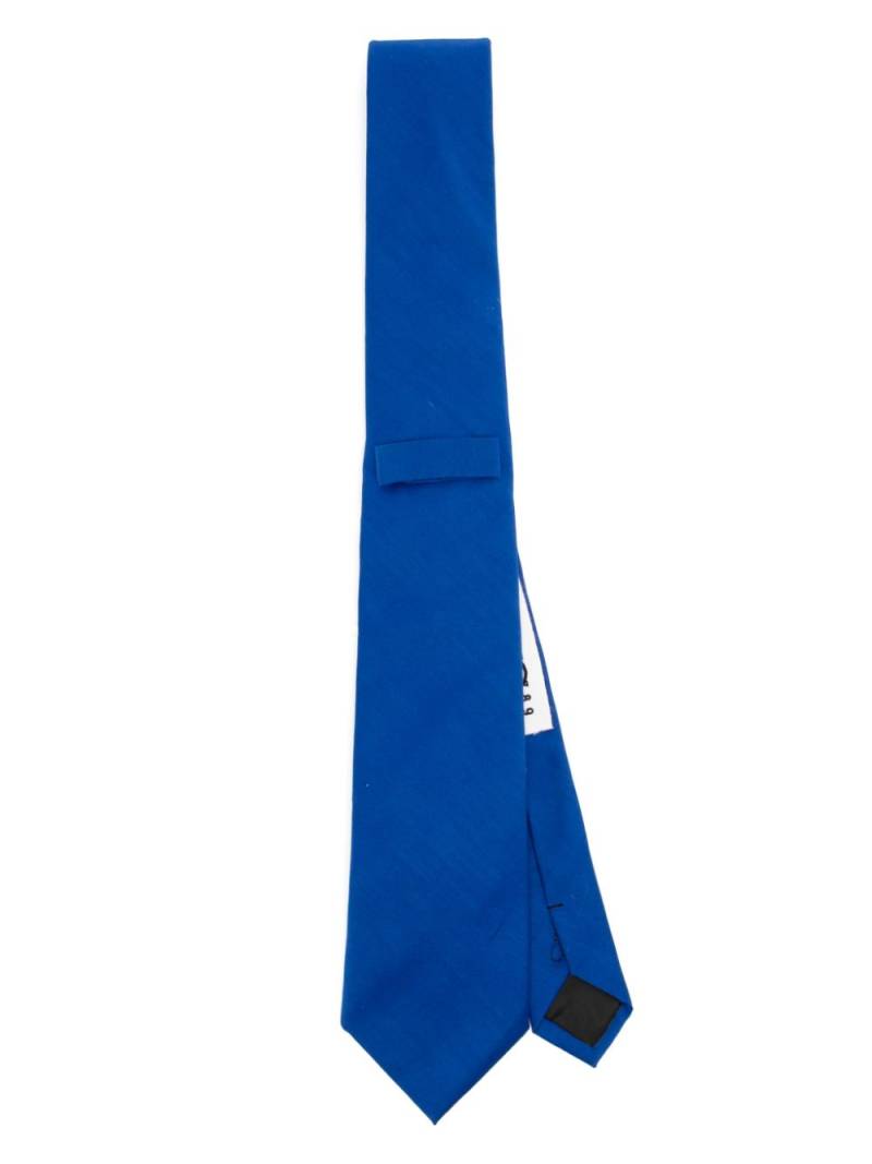 MM6 Maison Margiela pointed tie - Blue von MM6 Maison Margiela