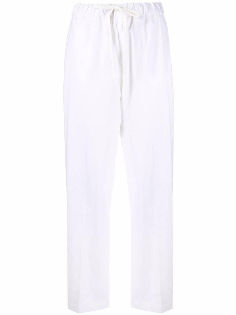 MM6 Maison Margiela relaxed tie-waist trousers - Neutrals von MM6 Maison Margiela