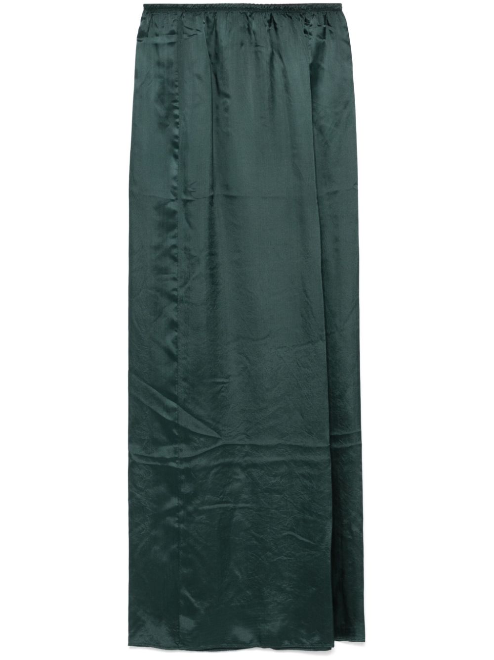 MM6 Maison Margiela satin maxi skirt - Green von MM6 Maison Margiela