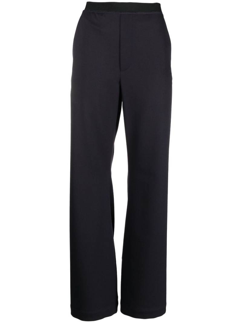 MM6 Maison Margiela seam-detail wide-leg trousers - Blue von MM6 Maison Margiela