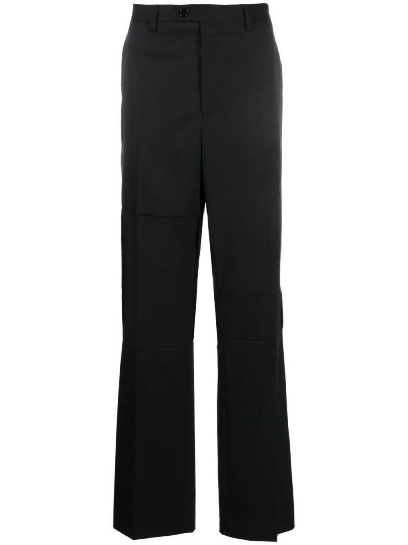 MM6 Maison Margiela single-stitch trousers - Black von MM6 Maison Margiela