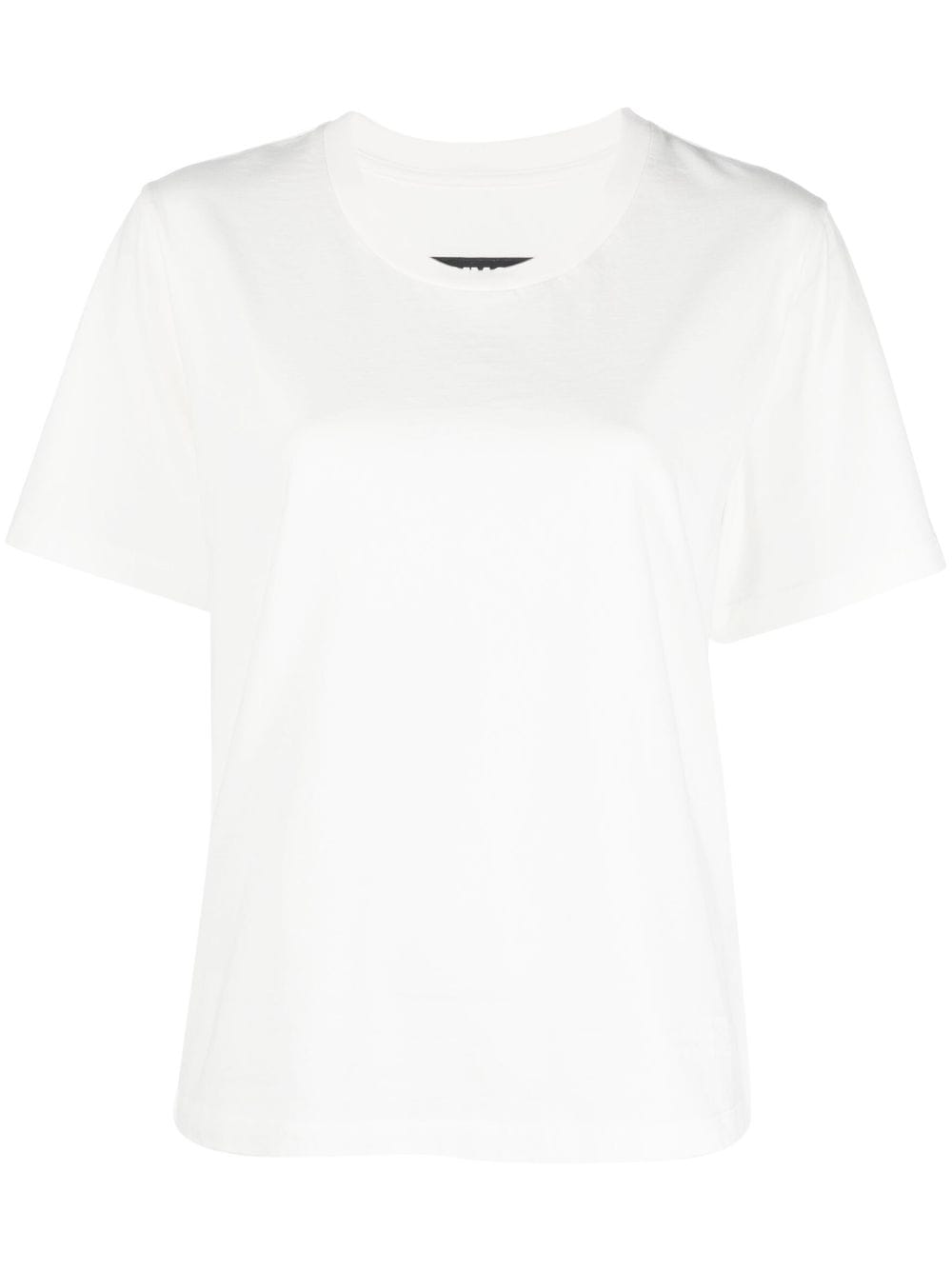 MM6 Maison Margiela stitch-detail cotton T-shirt - White von MM6 Maison Margiela