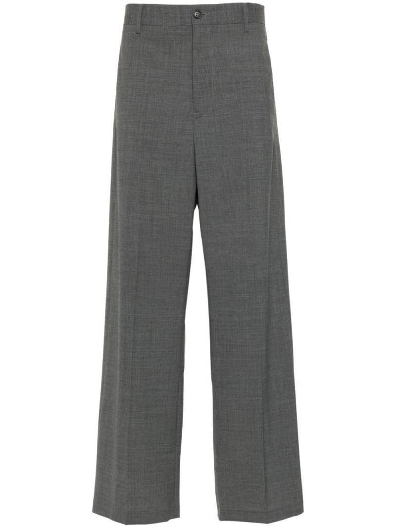 MM6 Maison Margiela straight-leg tailored trousers - Grey von MM6 Maison Margiela