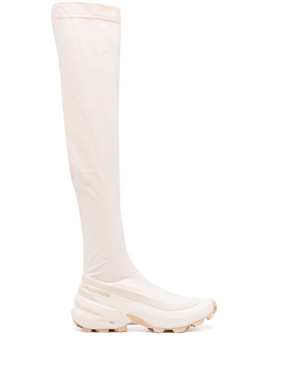 MM6 Maison Margiela x Salomon thigh-high boots - Neutrals von MM6 Maison Margiela