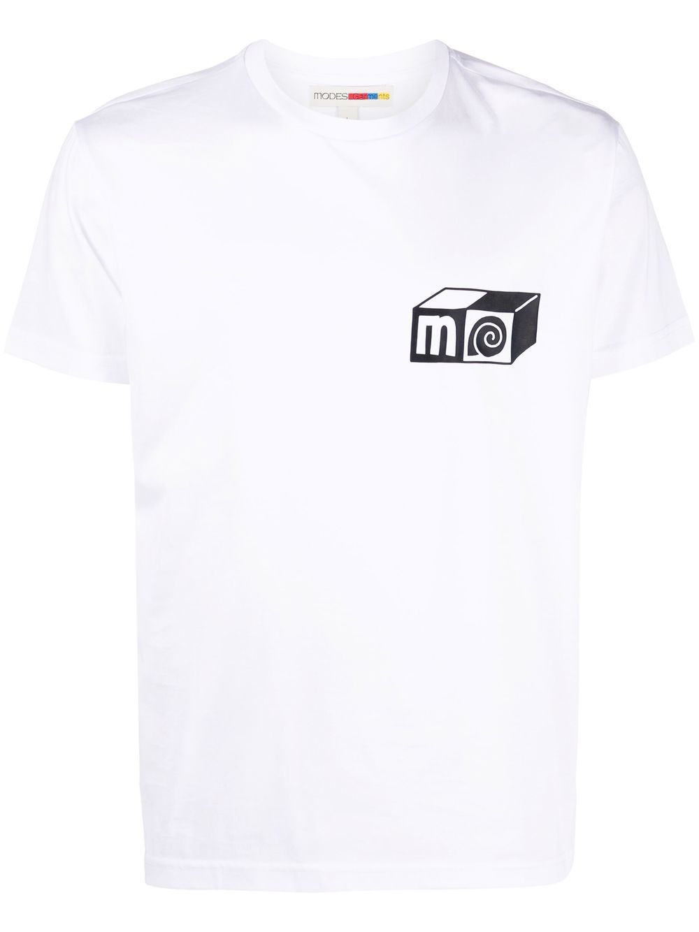 MODES GARMENTS Modes graphic-print T-shirt - White von MODES GARMENTS