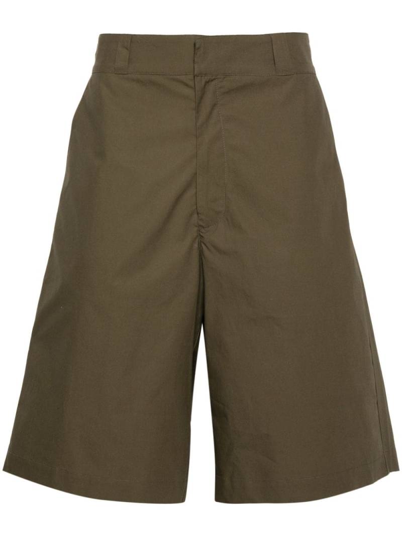 MODES GARMENTS poplin bermuda shorts - Green von MODES GARMENTS