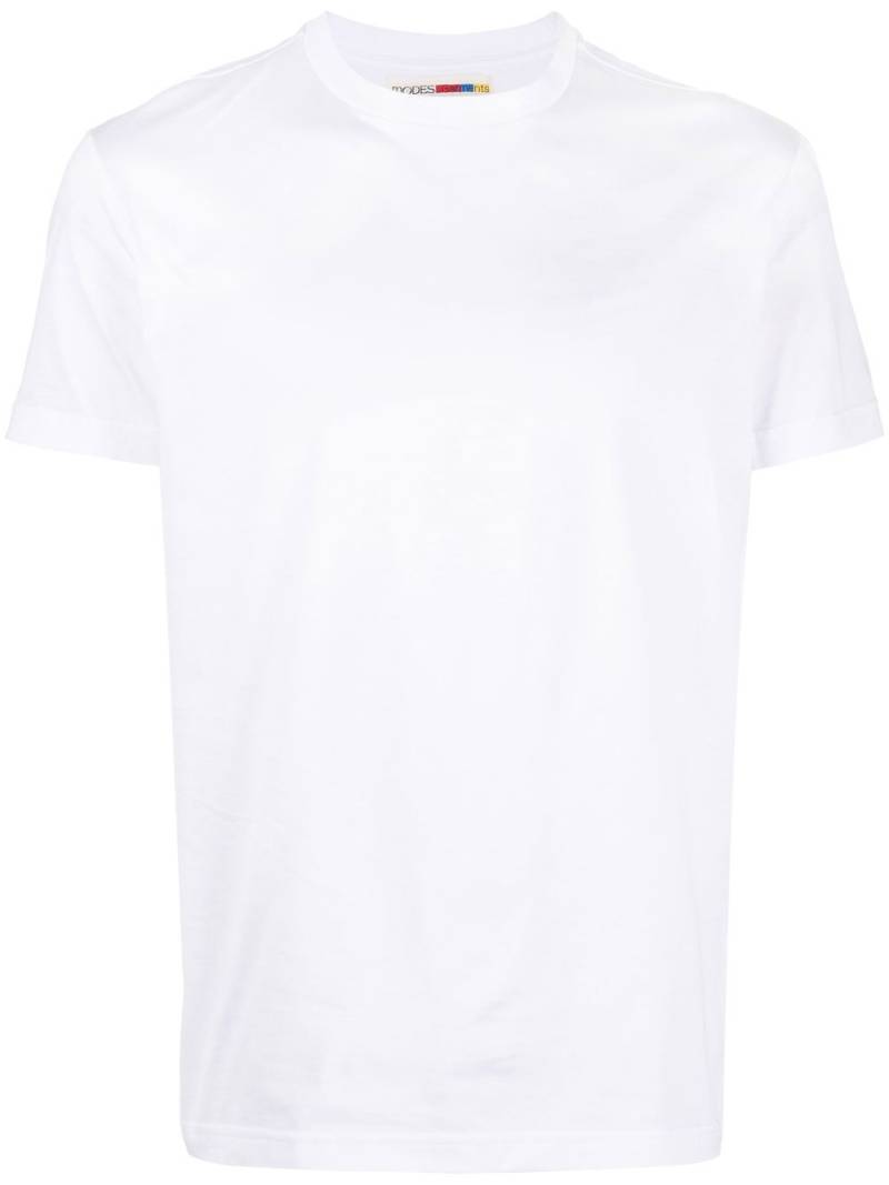 MODES GARMENTS shortsleeved cotton T-shirt - White von MODES GARMENTS