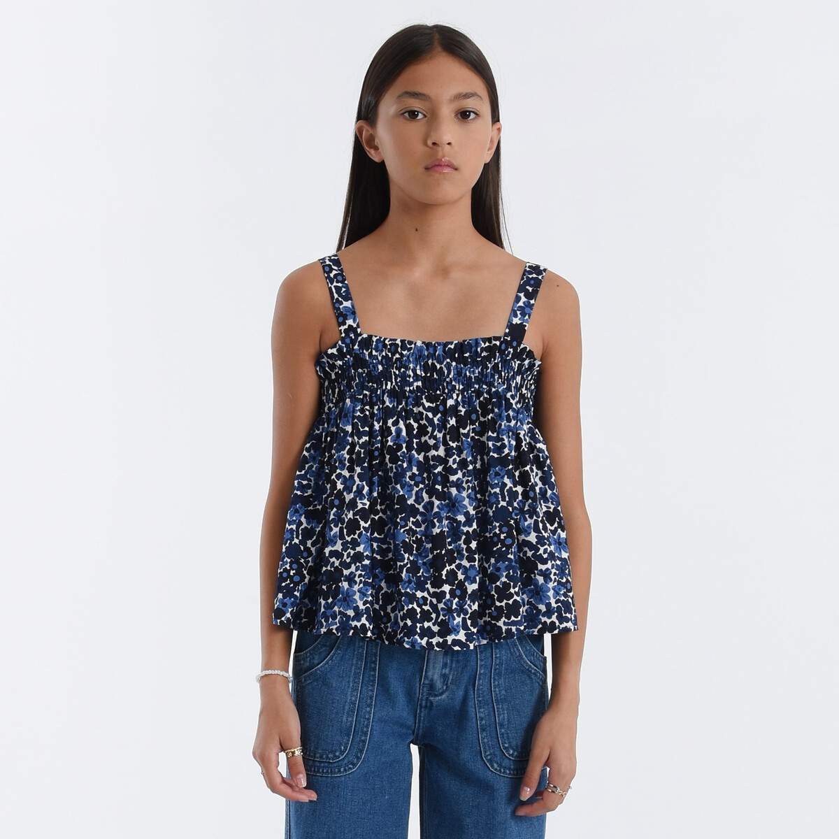 Bluse mit Trägern, Blumenprint von MOLLY BRACKEN GIRL