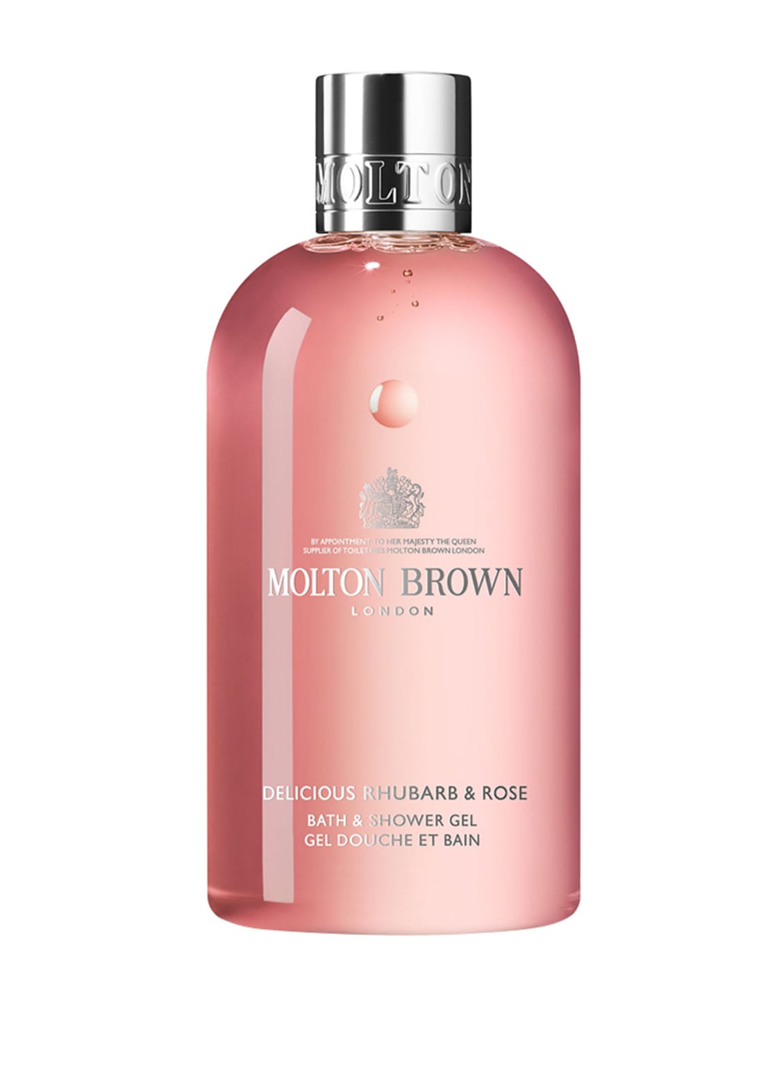 Molton Brown Delicious Rhubarb & Rose Bath and Shower Gel 300 ml von MOLTON BROWN